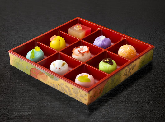 和菓子の折箱
