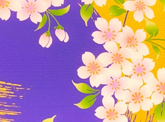 宝扇華-紫の折箱